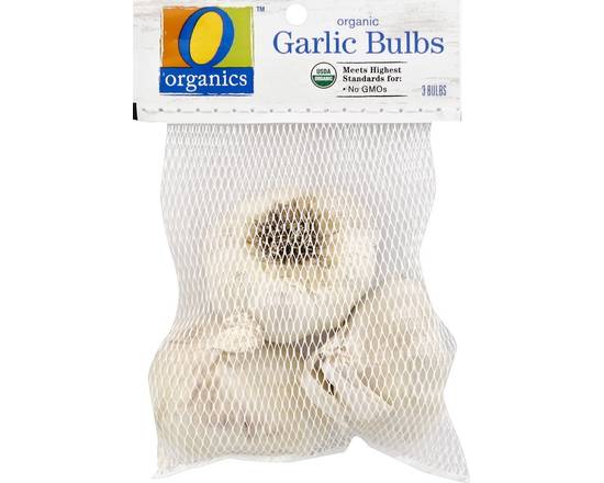 Order O Organics · Fresh Garlic Bulbs (3 bulbs) food online from Albertsons Express store, Yuma on bringmethat.com