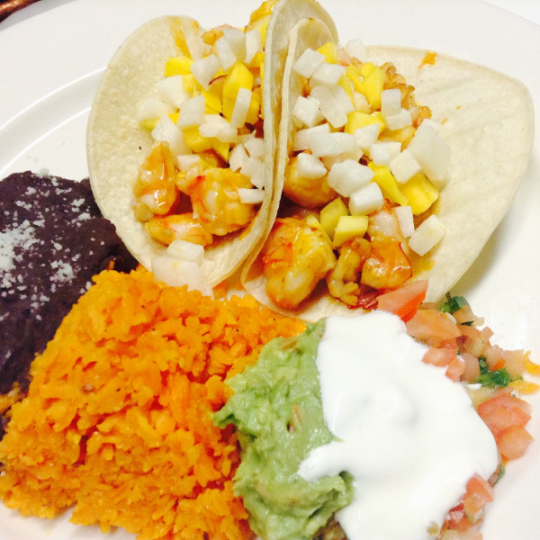 Order Shrimp Taco food online from Guadalupe Restaurant store, New York on bringmethat.com