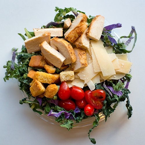Order Kale Caesar food online from Aa Fresh Salads & Soups store, Ann Arbor on bringmethat.com