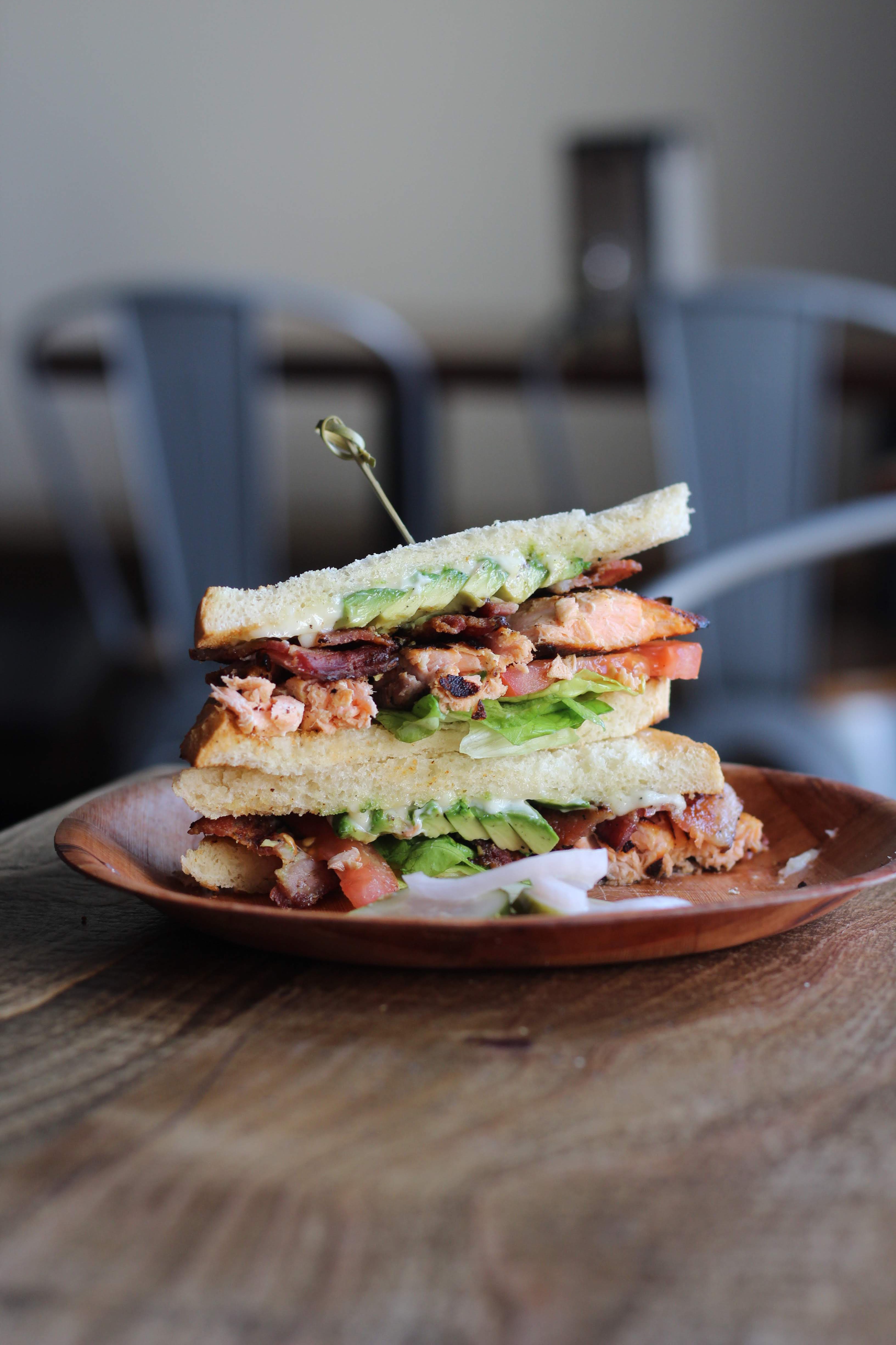 Order Salmon BLTA food online from Fat Cat Bar & Grill, Tahoe City store, Tahoe City on bringmethat.com