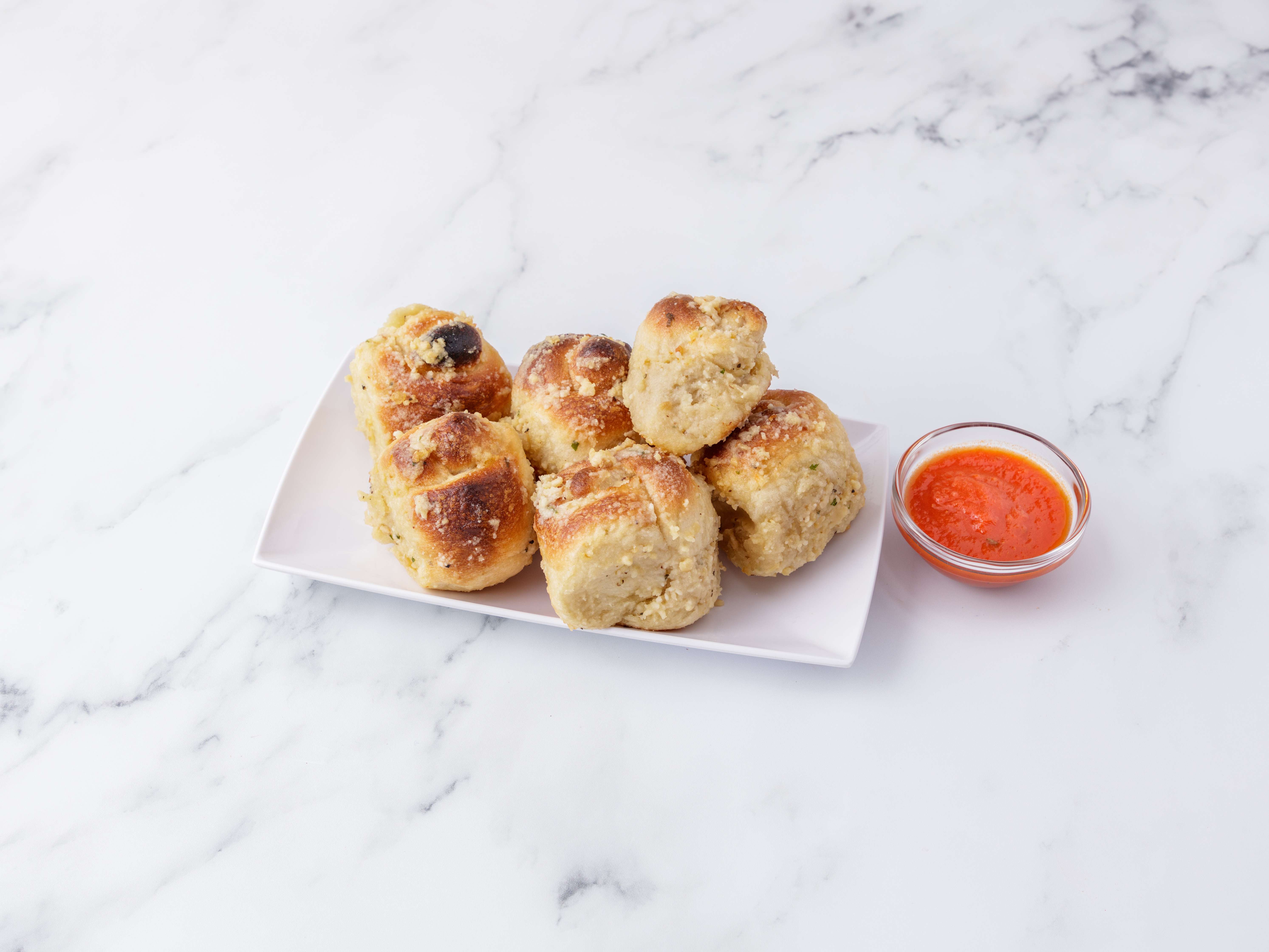 Order Garlic Knots food online from The Pizza Shop store, Newburgh on bringmethat.com