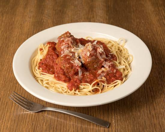 Order Spaghetti and Meatballs Full Dinner food online from D'agostino's Pizza And Pub store, Chicago on bringmethat.com