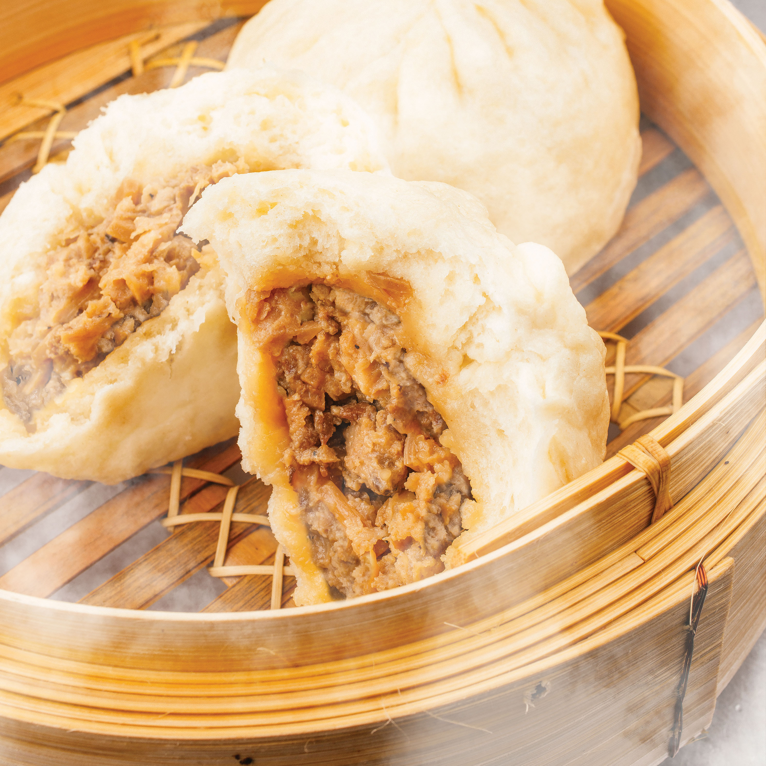 Order Steamed Pork Bao food online from Nikuman-Ya store, Gardena on bringmethat.com