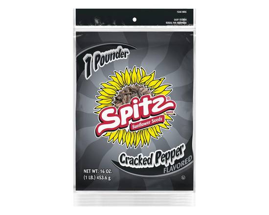 Order Spitz Snflwr Sds Crckd Peper 16oz food online from Johnny Rockets store, Aliso Viejo on bringmethat.com