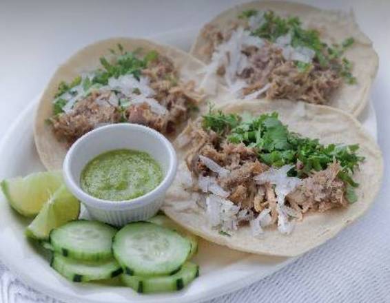 Order 3 tacos  food online from El Matador Mexican Restaurant store, Bloomfield on bringmethat.com