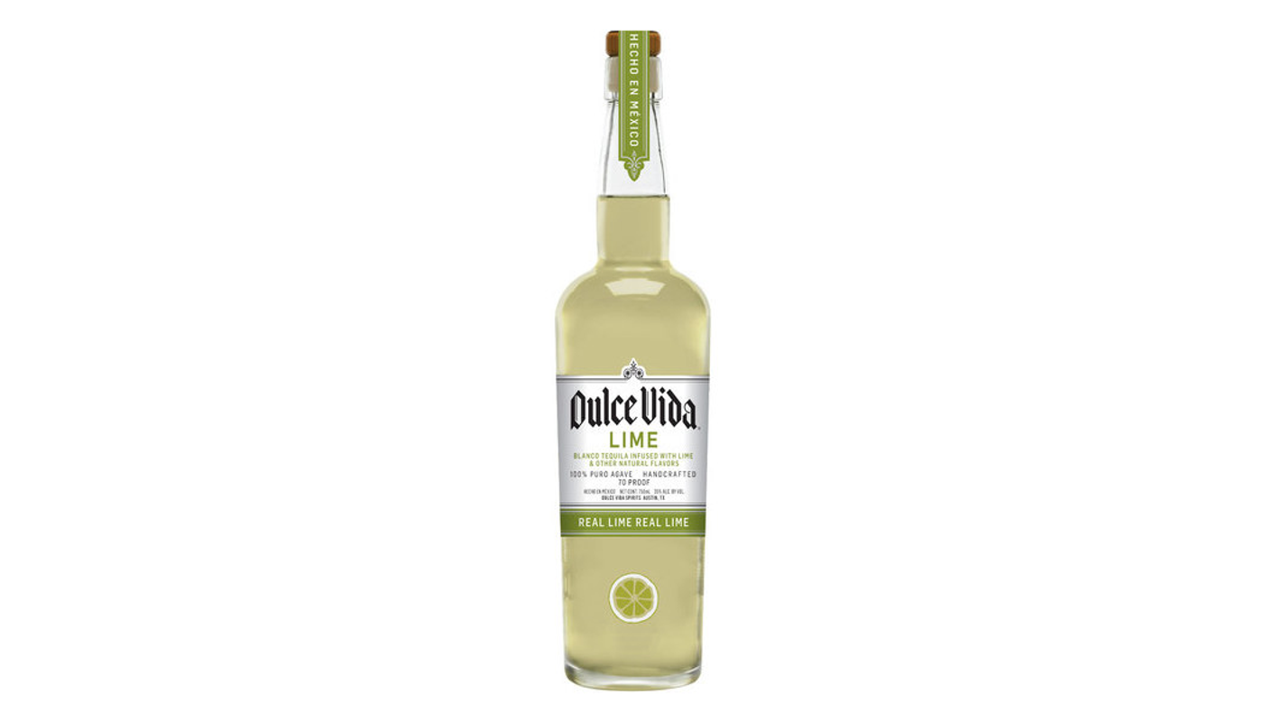 Order Dulce Vida Real Lime Tequila 375ml Bottle food online from JR Food Mart store, Camarillo on bringmethat.com