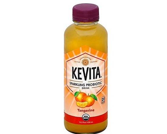Order KeVita Sparkling Probiotic Drink Tangerine - 15.2 Fl. Oz food online from Pit Stop Liquor Mart store, El Monte on bringmethat.com