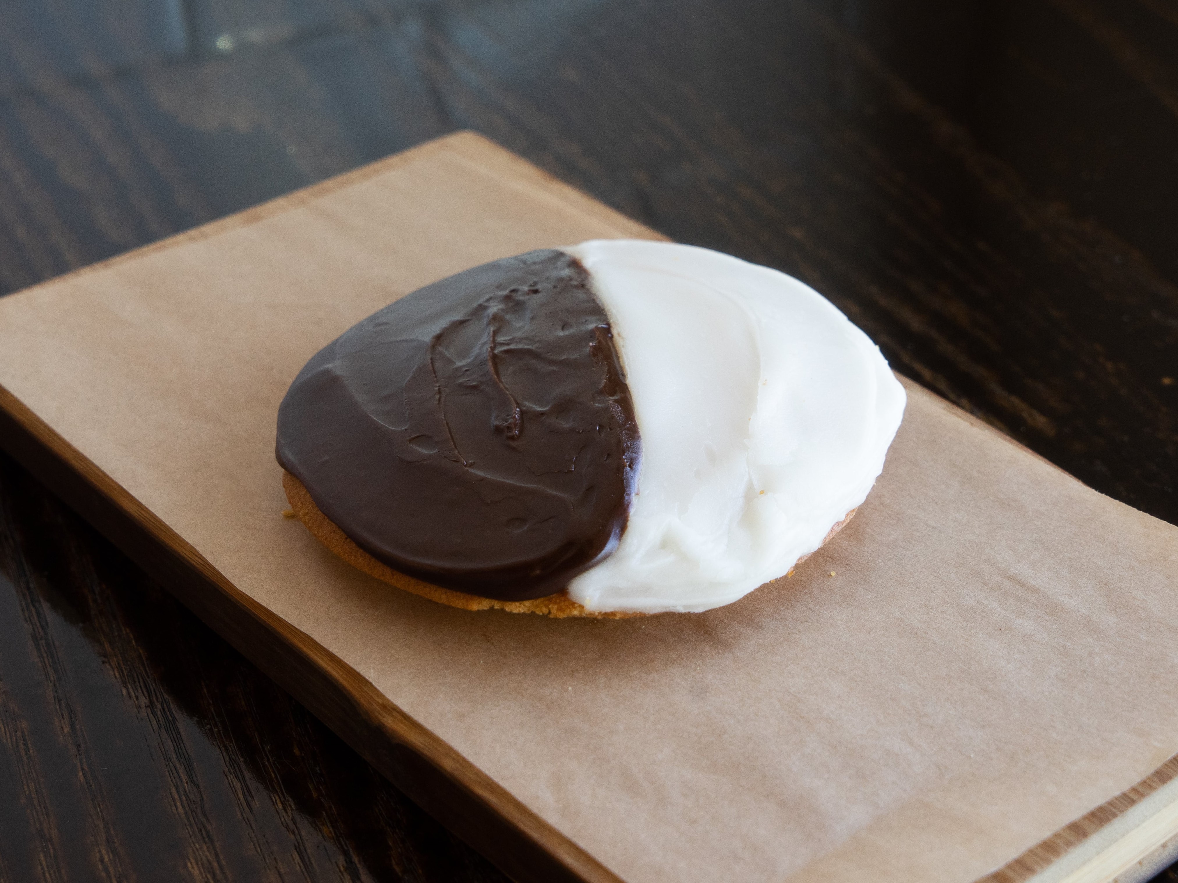 Order Black & White Cookie food online from House Of Bagels store, San Jose on bringmethat.com