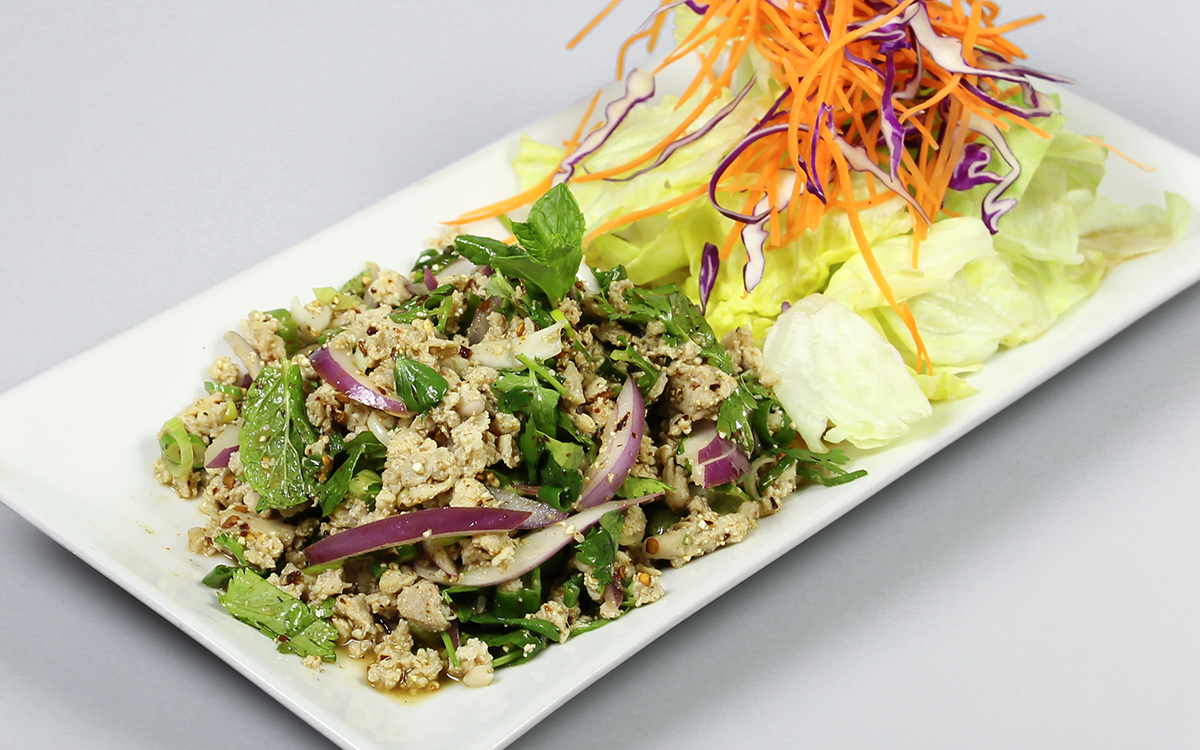 Order Larb Salad food online from Angel Thai Cuisine store, Glendale on bringmethat.com