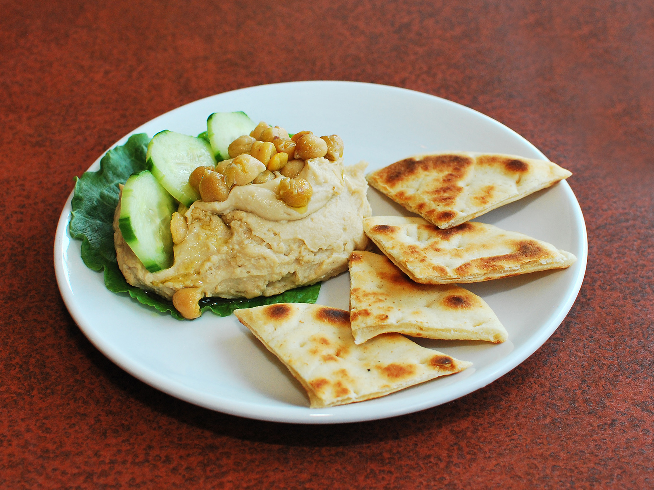 Order Homemade Hummus food online from It's Greek 2 U Grill store, Chicago on bringmethat.com
