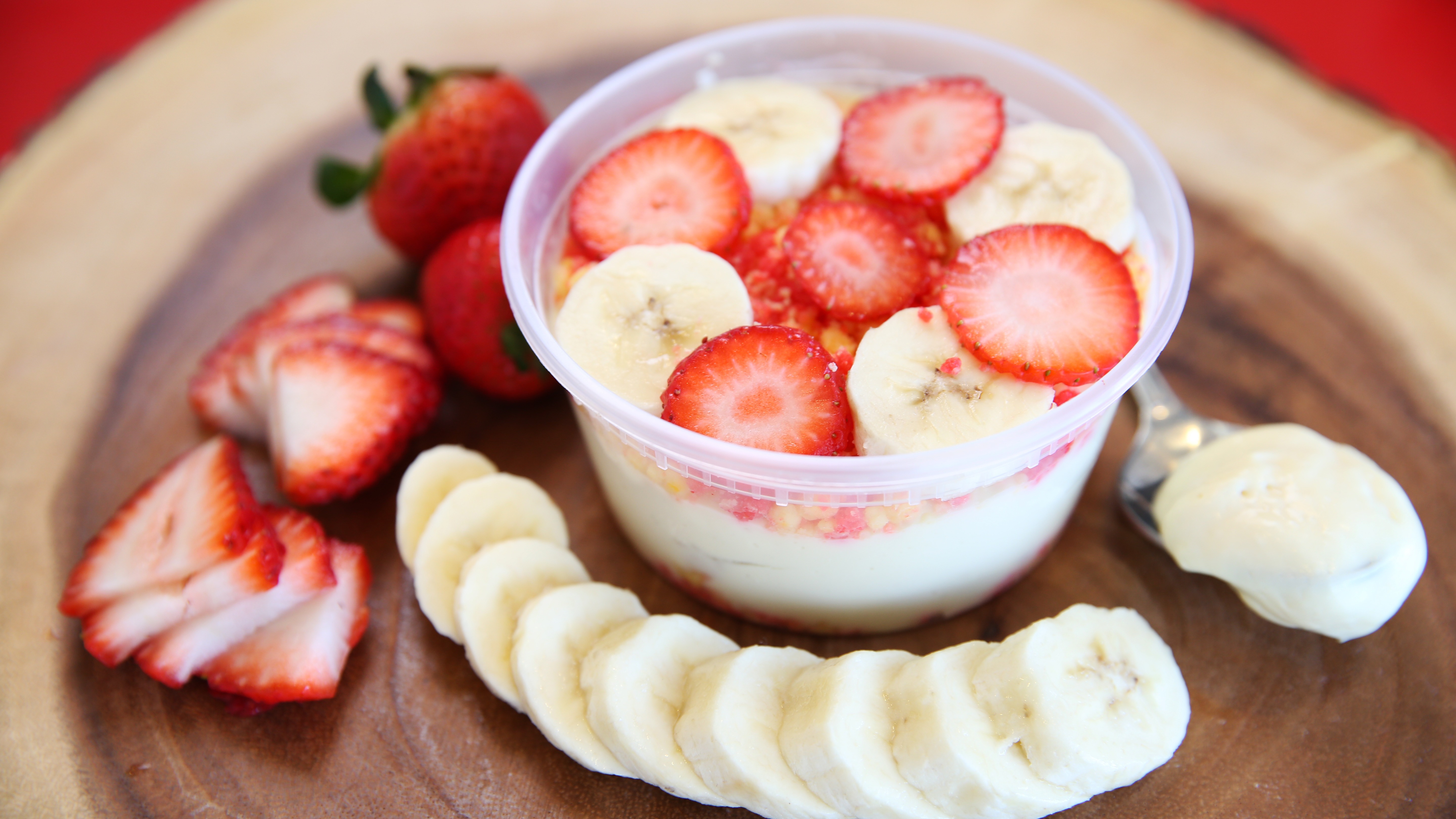 Order Strawberry Banana Pudding food online from Gotta Have Smore store, Los Angeles on bringmethat.com