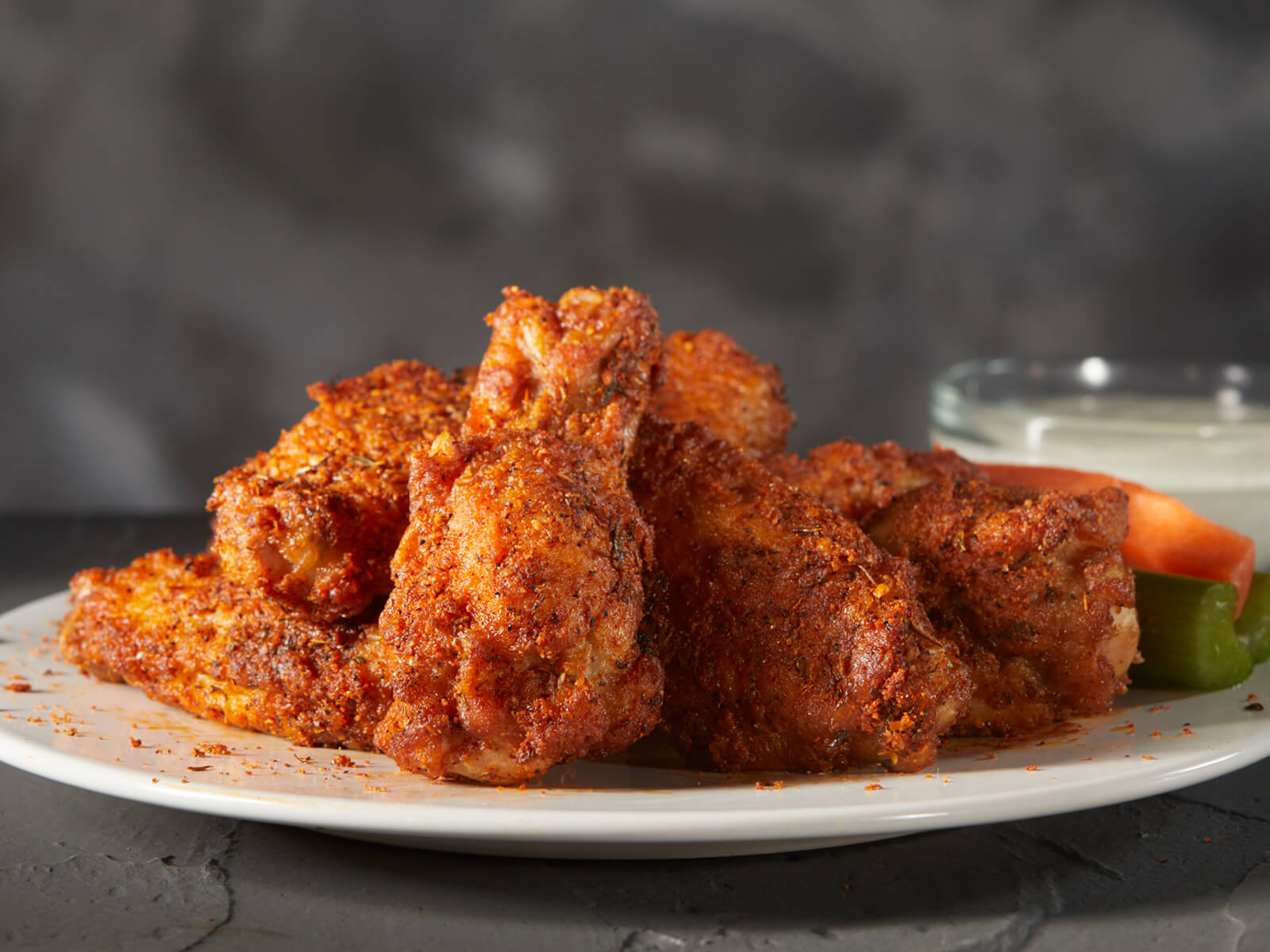 Order Cajun Wings (Hot) food online from Wing Squad store, Grand Rapids on bringmethat.com