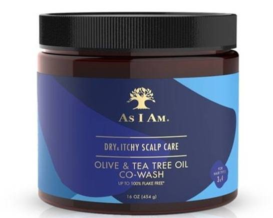 Order As I Am Dry & Itchy Scalp Care Olive & Tea Tree Oil: DANDRUFF COWASH food online from iDa Beauty Supply Store store, Middletown on bringmethat.com