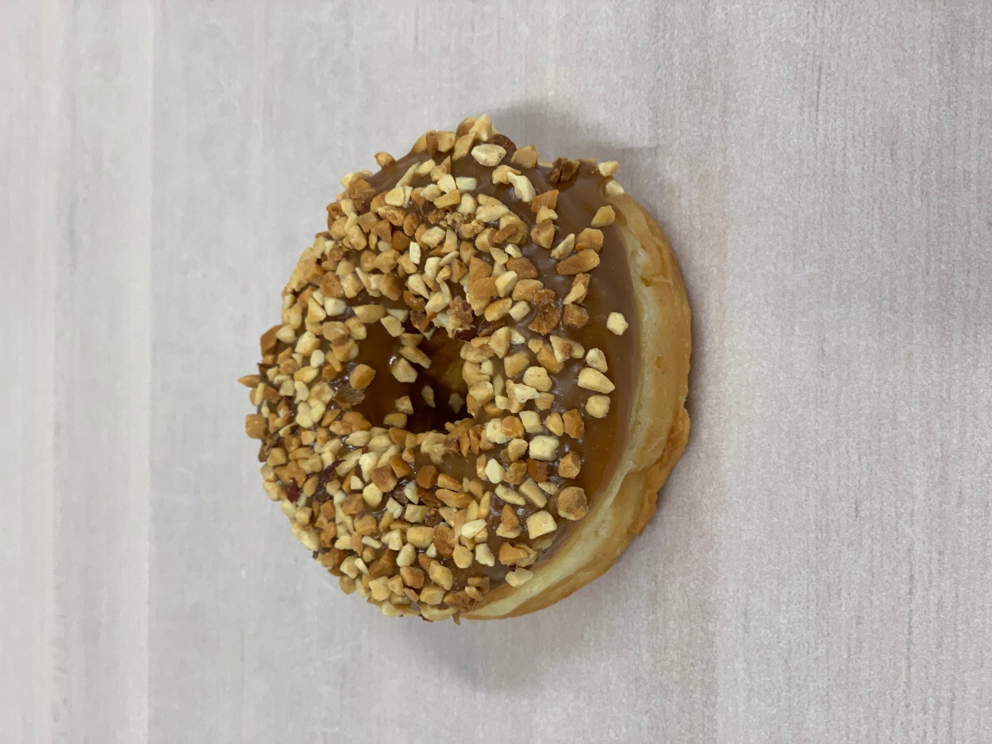 Order Peanut Butter Surprise Donut food online from Glazed Grinders store, Albuquerque on bringmethat.com