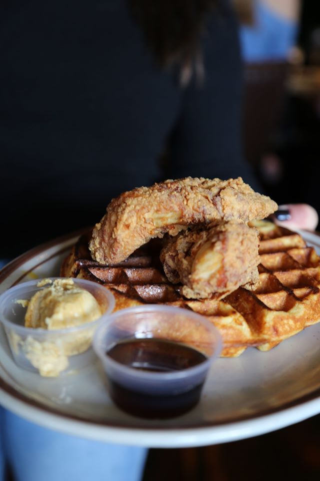 Order Chicken & Waffles food online from The Sutler Saloon store, Nashville on bringmethat.com
