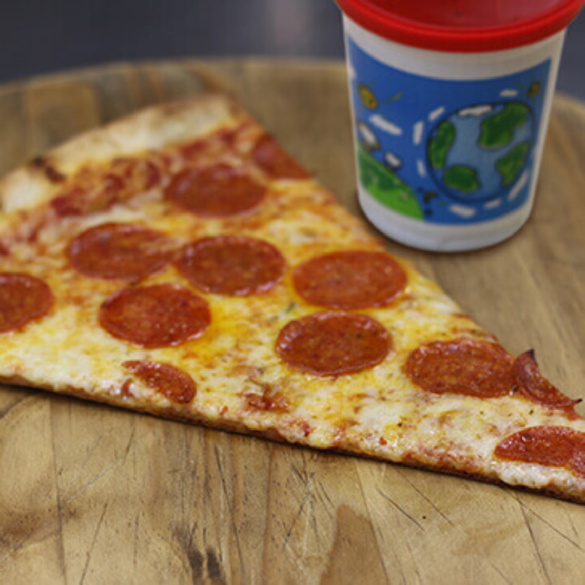 Order Kid's Pepperoni Slice food online from Mario Pizza store, Winston Salem on bringmethat.com