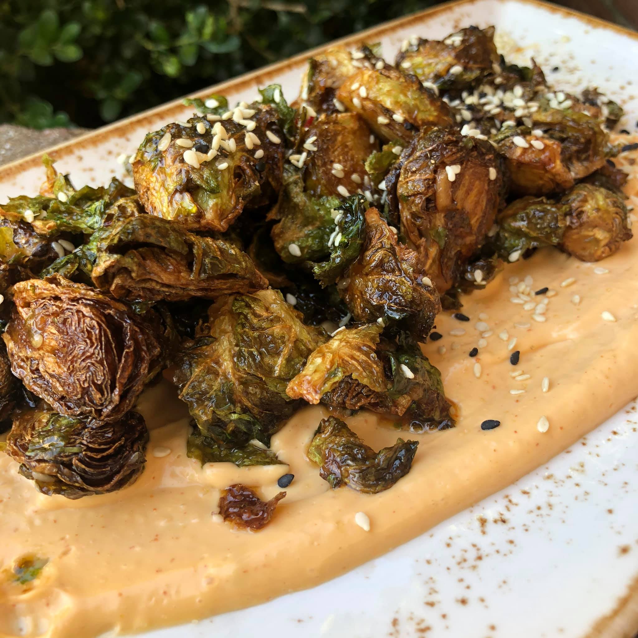 Order Crispy Brussels Sprouts food online from Winberie Restaurant & Bar store, Summit on bringmethat.com