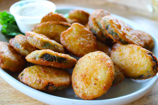 Order Fried Zucchini food online from The Patio store, Lombard on bringmethat.com