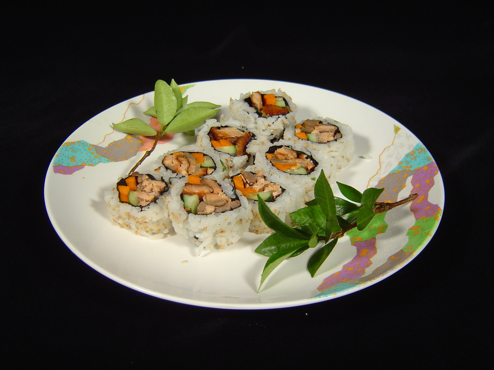 Order Salmon Skin Roll food online from California Roll Factory store, Los Angeles on bringmethat.com
