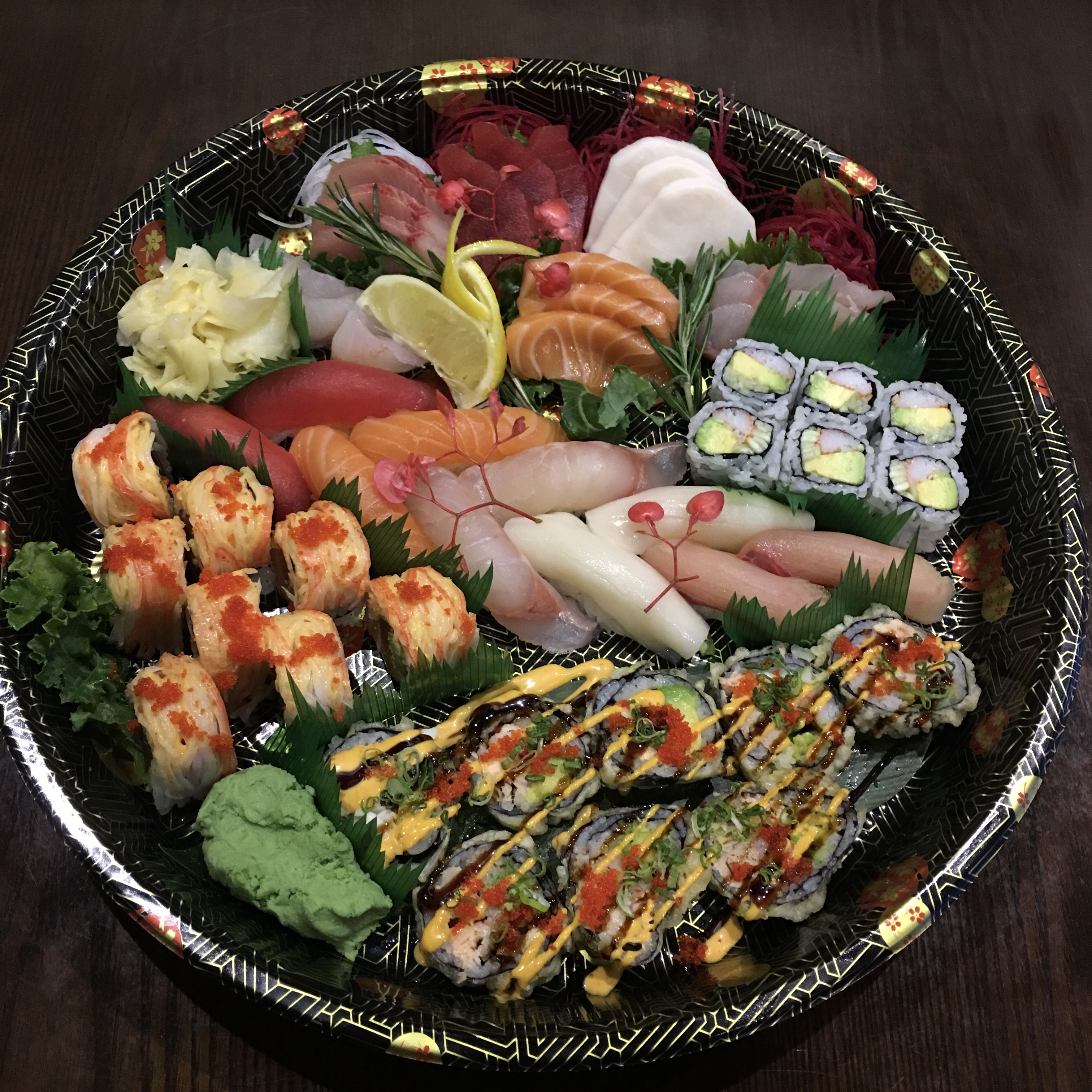 Order Party Tray C food online from Aya sushi store, New York on bringmethat.com