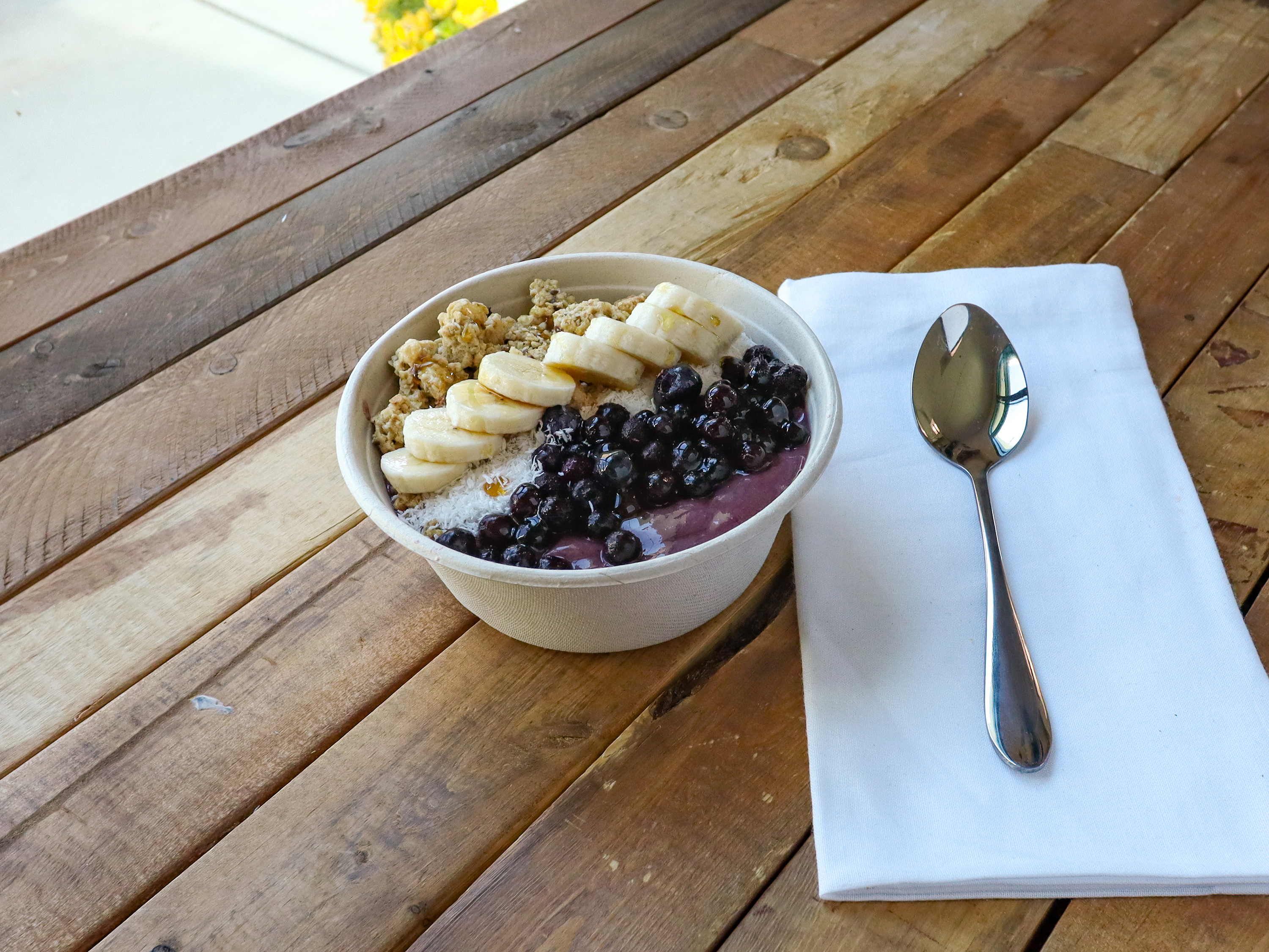 Order Traditional Brazilian Acai Bowl food online from Goodwin Organic Foods And Drinks store, Riverside on bringmethat.com