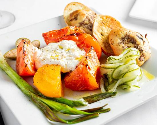 Order The Grilled Greek Salad food online from Kinzie chophouse store, Chicago on bringmethat.com