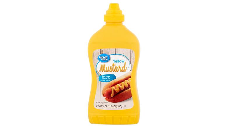 Order Great Value Yellow Mustard food online from Red Roof Market store, Lafollette on bringmethat.com