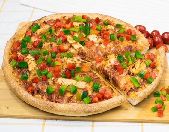 Order Chicken Fajita Pizza food online from Sarpino's Pizzeria store, Harwood Heights on bringmethat.com