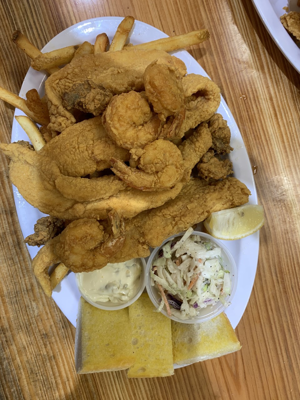 Order Fried Catfish and Shrimp Plate food online from The Lost Cajun store, Humble on bringmethat.com