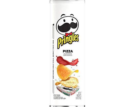 Order Pringles Pizza Flavored Con Sabor 5.5 oz food online from Central Liquor Market store, Los Angeles on bringmethat.com