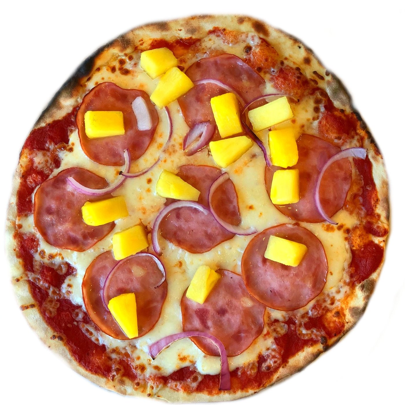 Order Hawaiian Pizza food online from The Spot Cafe store, Claremont on bringmethat.com