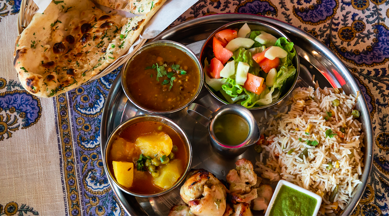 Order Tandoori Thali food online from All India Cafe store, Pasadena on bringmethat.com