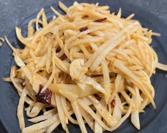Order Hot and Sour Shredded Potatoes 酸辣土豆丝 food online from Jun Dynasty Chinese Restaurant store, Tucson on bringmethat.com