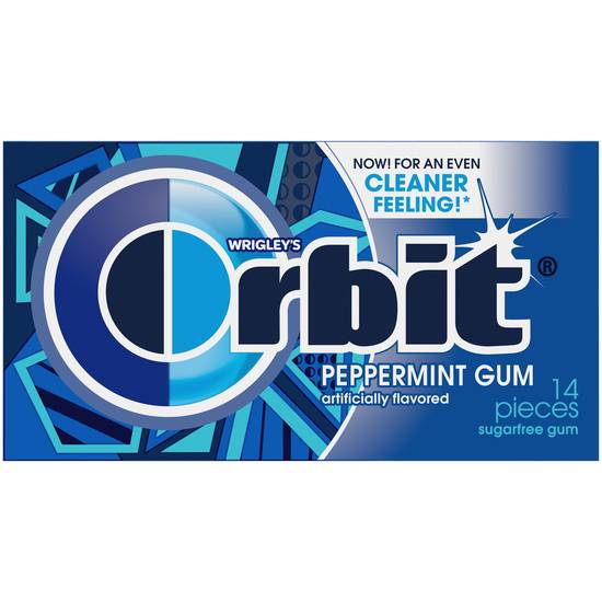Order Orbit Sugarfree Gum Peppermint (14 ct) food online from Rite Aid store, Yamhill County on bringmethat.com