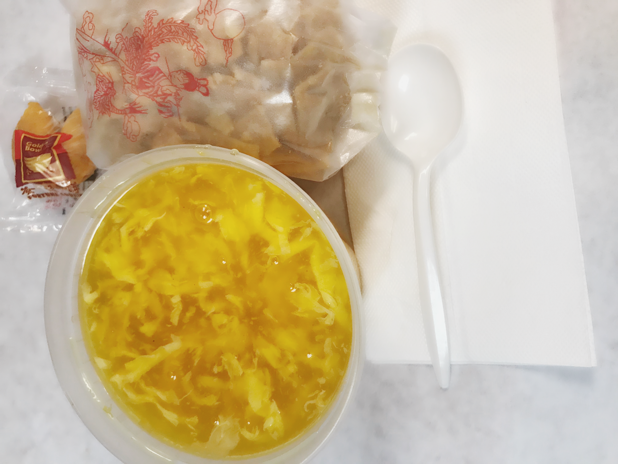 Order 18. Egg Drop Soup food online from China Cafe store, Greensboro on bringmethat.com