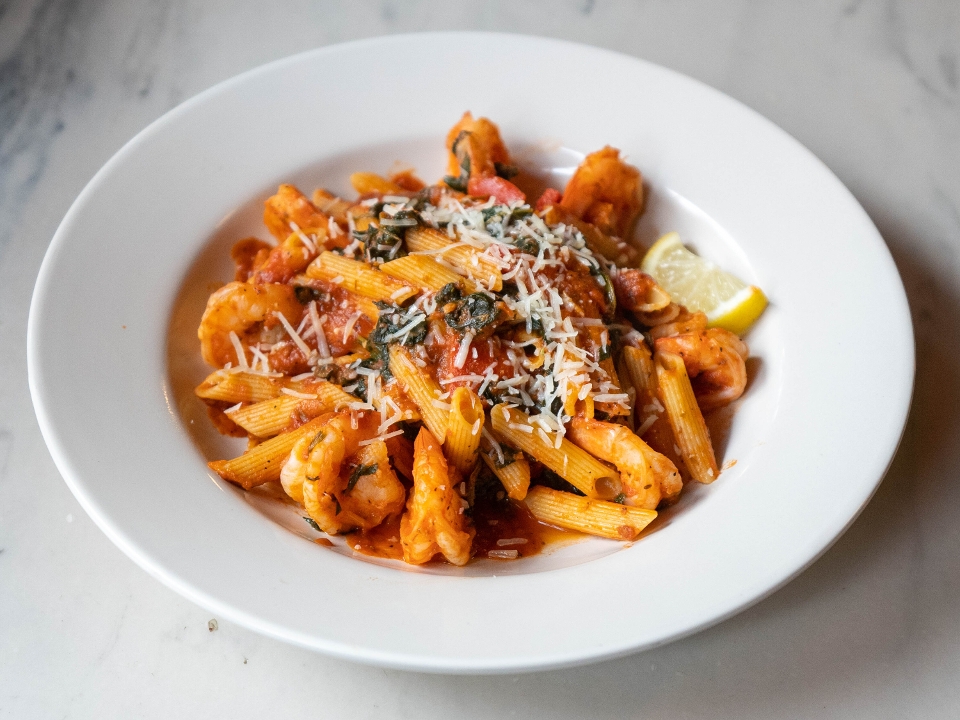 Order Shrimp Penne food online from Toast store, New York on bringmethat.com