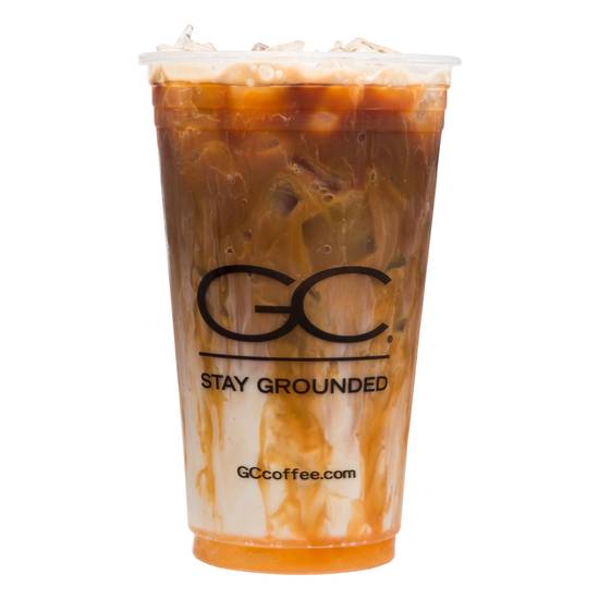 Order Salted Caramel Macchiato food online from Gravity Coffee store, Yelm on bringmethat.com