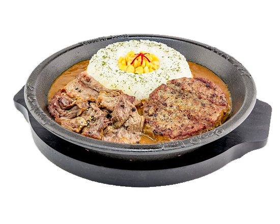 Order Sizzling Curry - Double Meat food online from Pepper Lunch store, Artesia on bringmethat.com