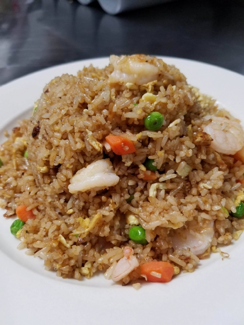 Order Shrimp Fried Rice food online from China Island Asian Grill store, Flower Mound on bringmethat.com