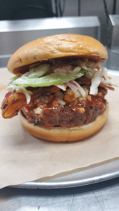 Order BOTM - Buffalo Bacon Bleu food online from BGR, The Burger Joint store, Columbia on bringmethat.com