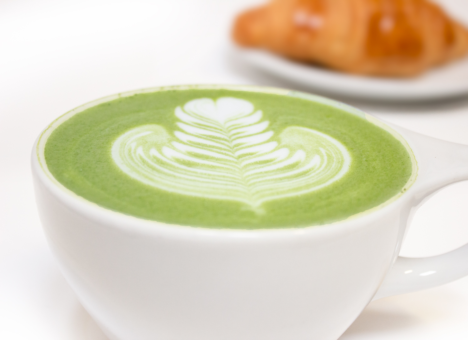 Order 16 oz. Matcha Latte food online from Temple Coffee Roasters store, Sacramento on bringmethat.com