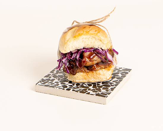 Order BBQ Pulled Pork Slider food online from Tiny Buns store, Louisville on bringmethat.com