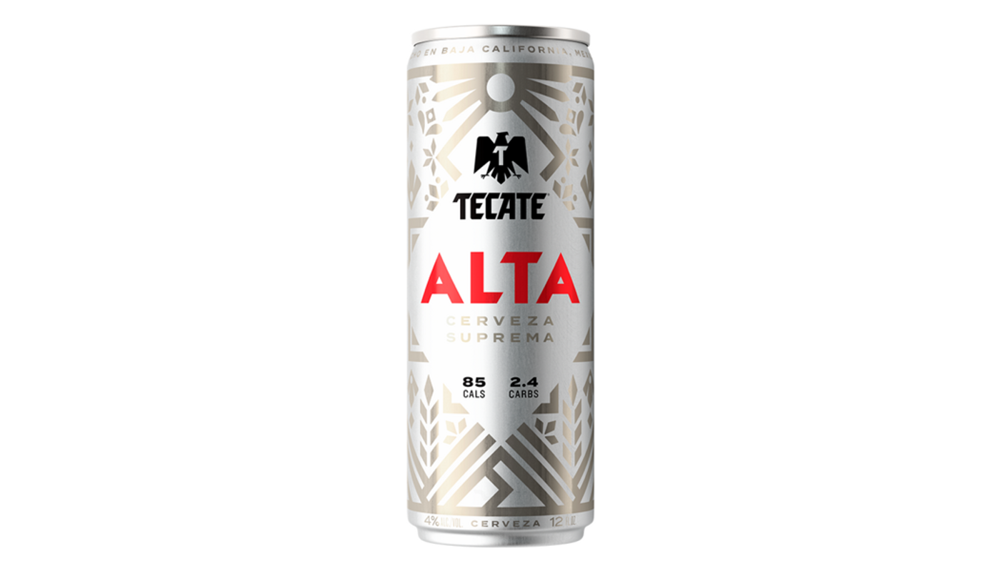 Order Tecate Alta 24oz Can food online from Village Commons Liquor store, Camarillo on bringmethat.com