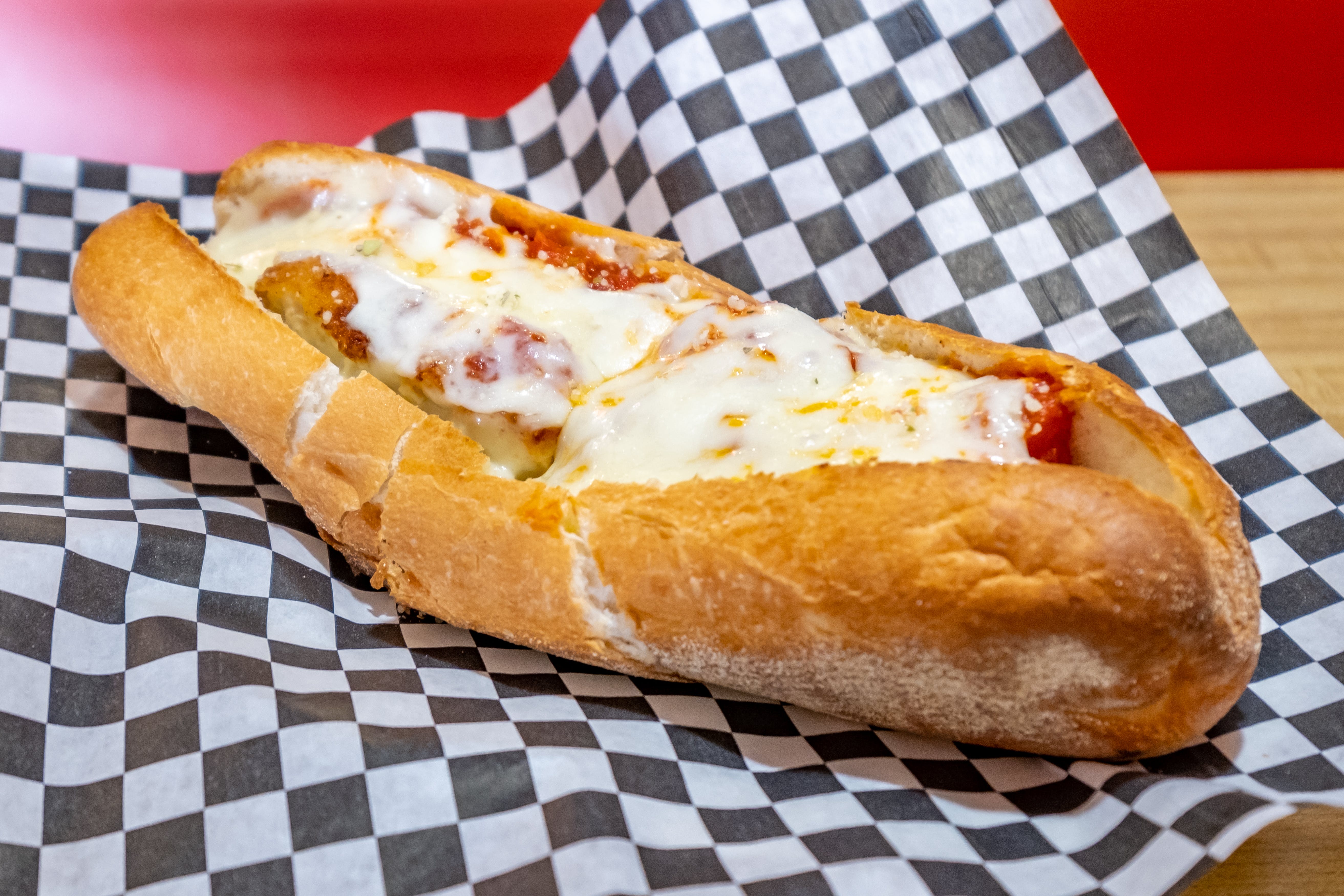 Order Chicken Parmesan Sub - Sub food online from Brother's Pizza store, Shippensburg on bringmethat.com