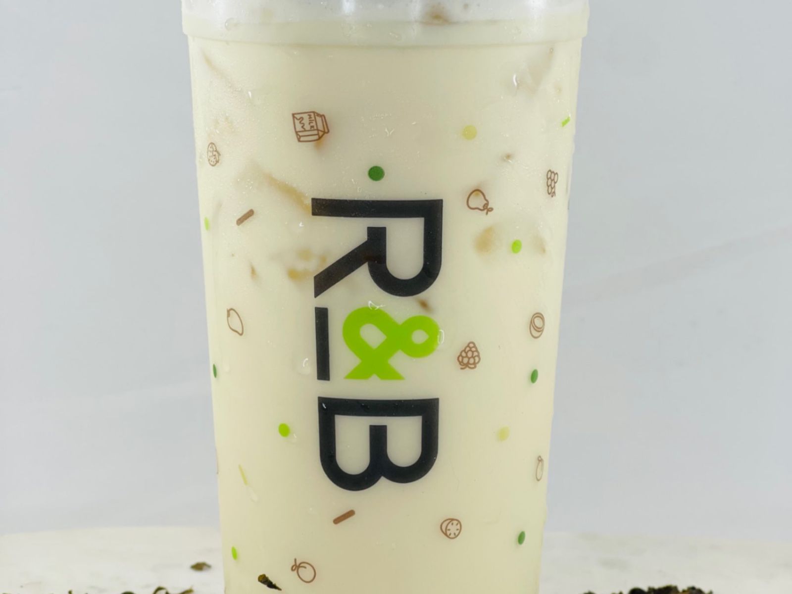 Order Jasmine Green Milk Tea food online from R&B Tea Riverside store, Riverside on bringmethat.com