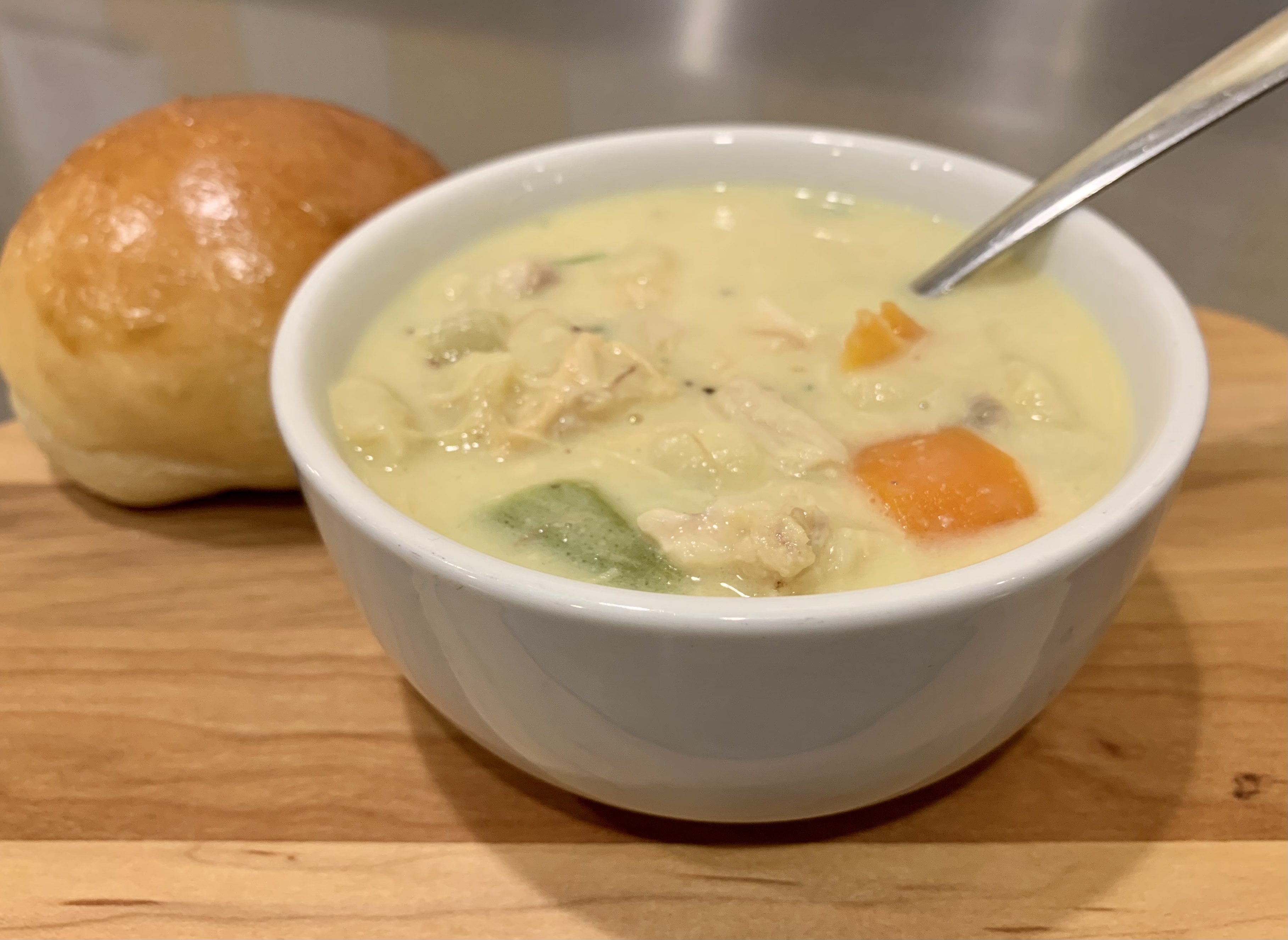 Order Chicken Dumpling Soup food online from Susy Soup & Deli store, Cleveland on bringmethat.com