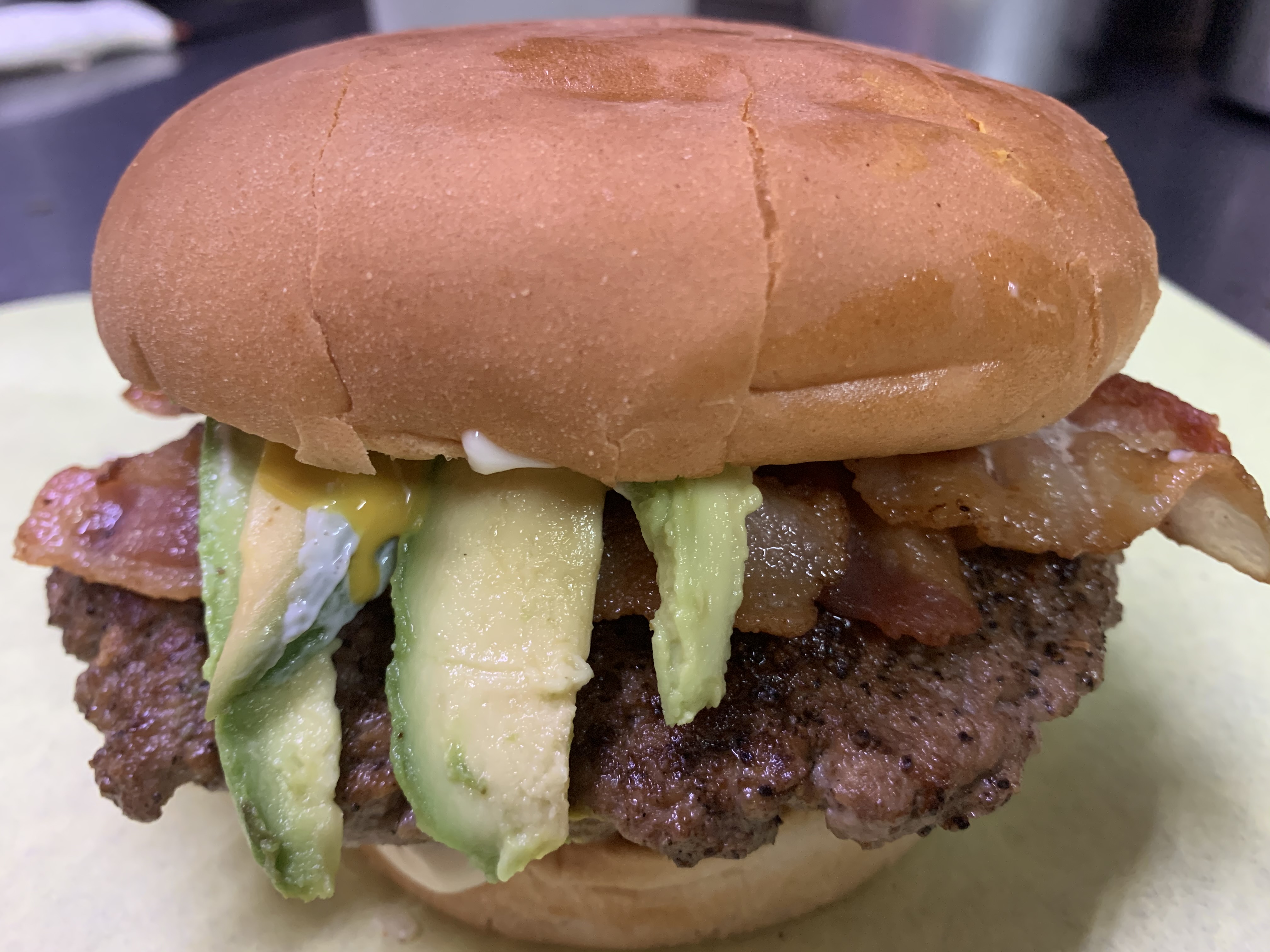 Order Avocado Bacon Burger food online from Master Burger store, Los Angeles on bringmethat.com