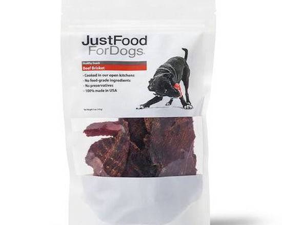 Order Beef Brisket Treats for Dogs (5 oz) food online from Just Food For Dogs store, La Quinta on bringmethat.com