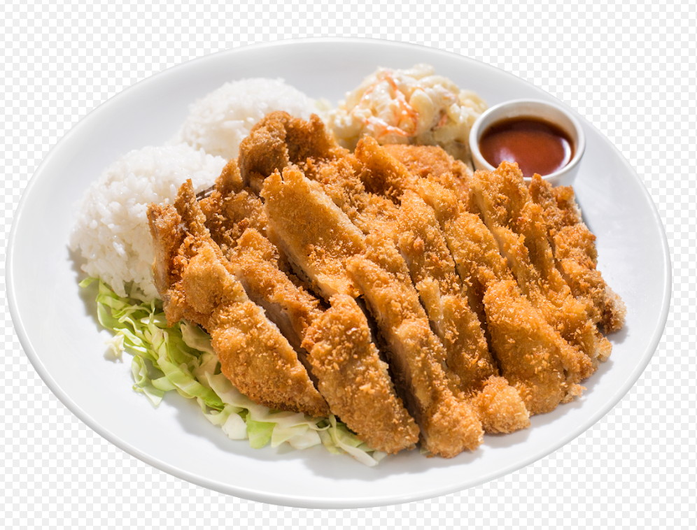 Order Fried Katsu Chicken Plate food online from L&L Hawaiian Bbq store, Concord on bringmethat.com