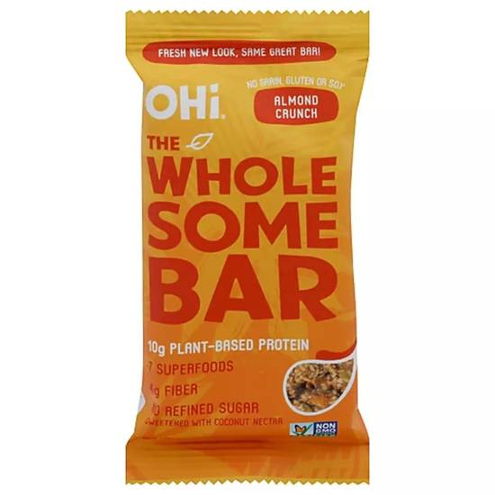 Order OHi The Wholesome Bar - Almond Crunch food online from IV Deli Mart store, Goleta on bringmethat.com